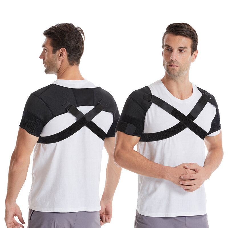 Shoulder Brace Support Torn Rotator Cuff AC Joint Compression Sleeve Pain Relief