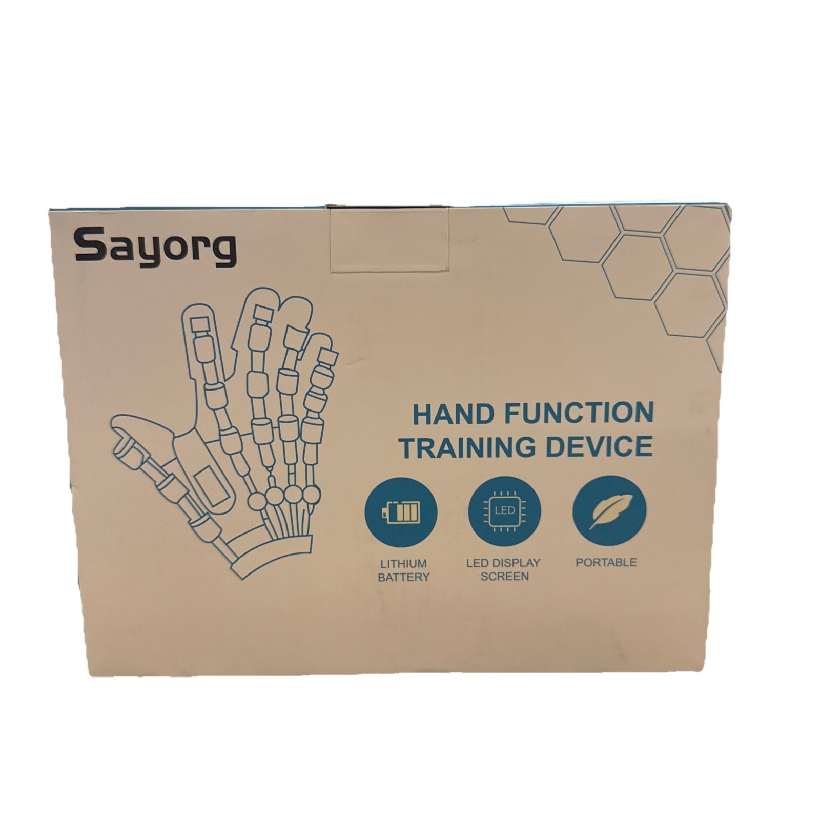 Stroke Recovery Robot Gloves with USB Charging -Hand Therapy Device Right hand M