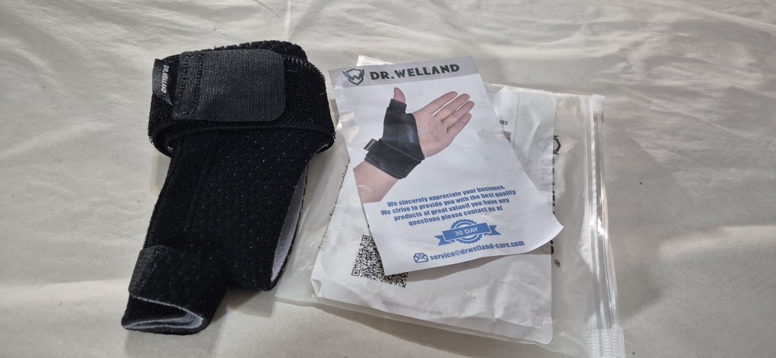 Dr.Welland Reversible Thumb & Wrist Stabilizer Splint for Blackberry Thumb, Trig