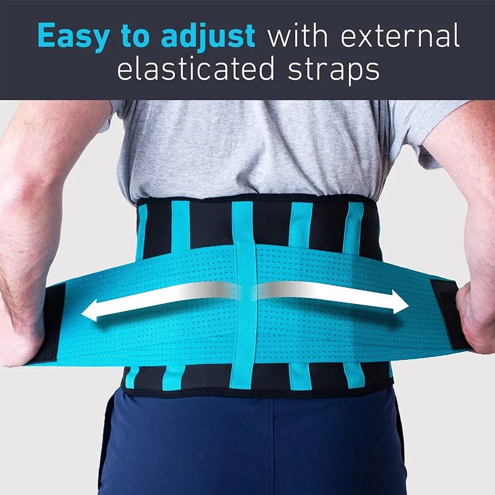 Adjustable Lower Back Brace Lumbar Support Waist Belt For Men Women Pain Relief