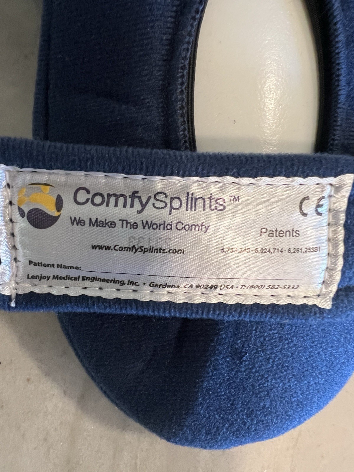 Comfy Splints Wrist Brace Adjustable Hand Orthosis, Universal L3807 or L3809