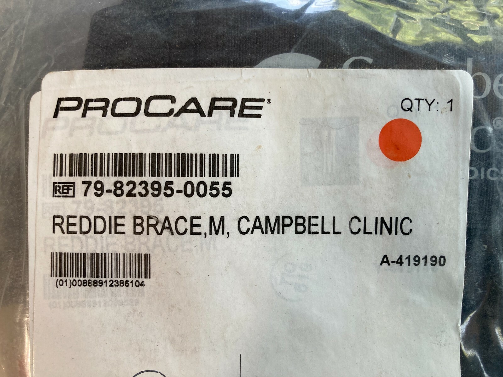 Reddie Brace Knee Wraparound, Medium 18” to 20-1/2” Left or Right MCL ACL Sprain