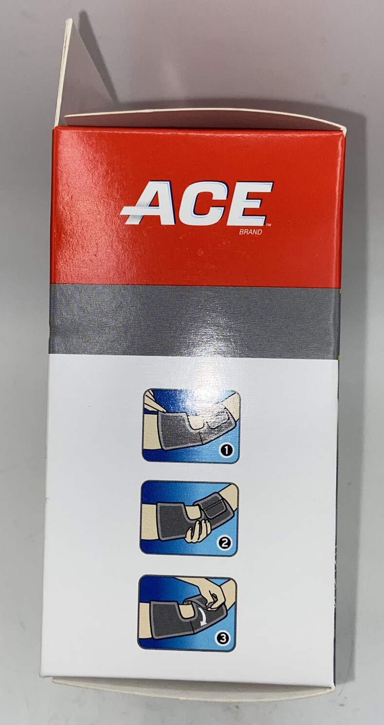 Ace Elbow Compression Basics Adjustable fit 6.5” – 13.5” Moderate Support