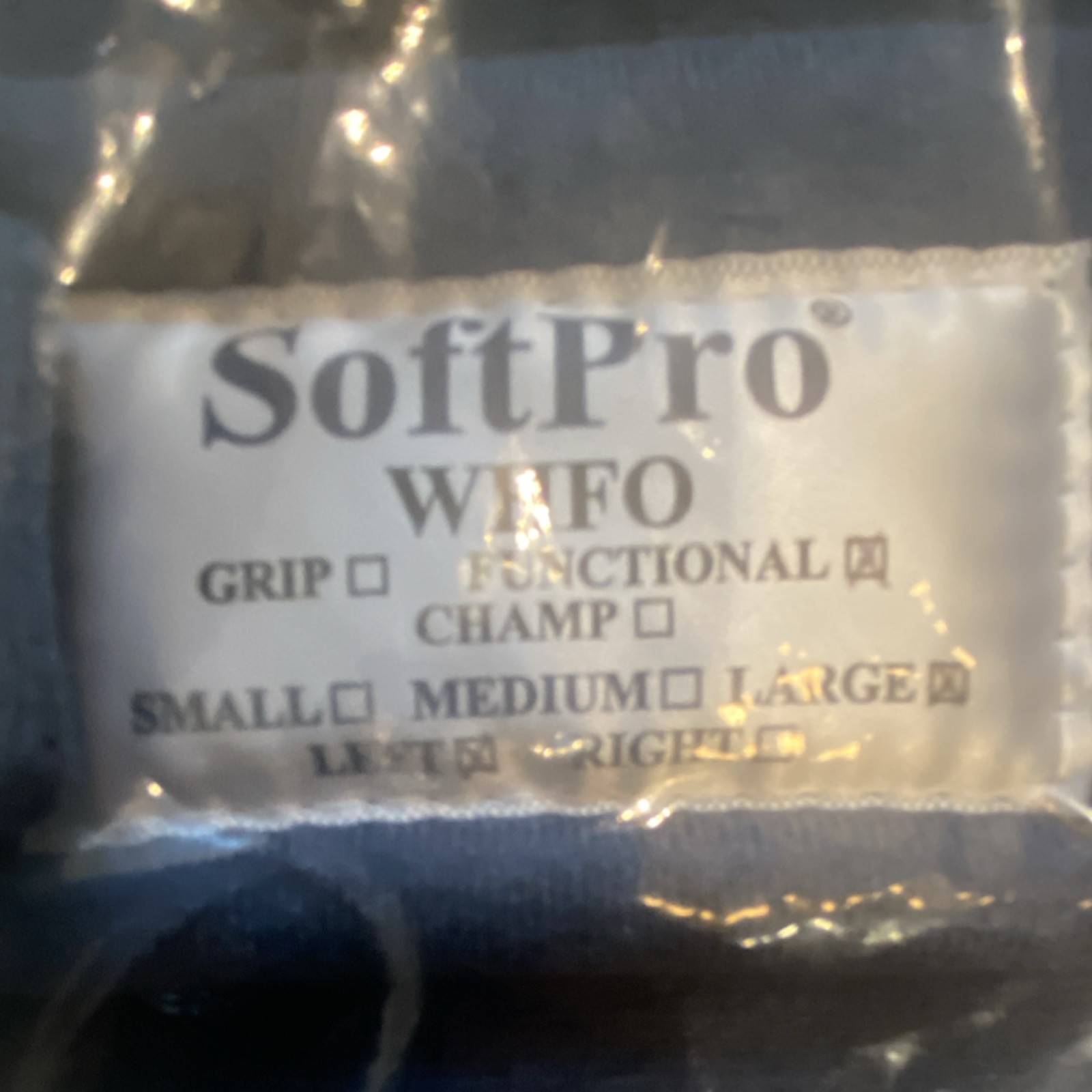SoftPro WHFO Functional Orthosis Large Navy Blue Hand Wrist Brace