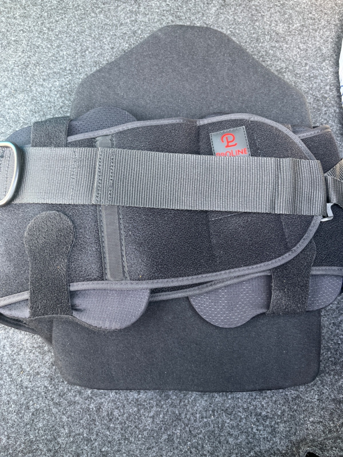 New ProLine Innovations Back Brace Support With Bag Universal Resizable