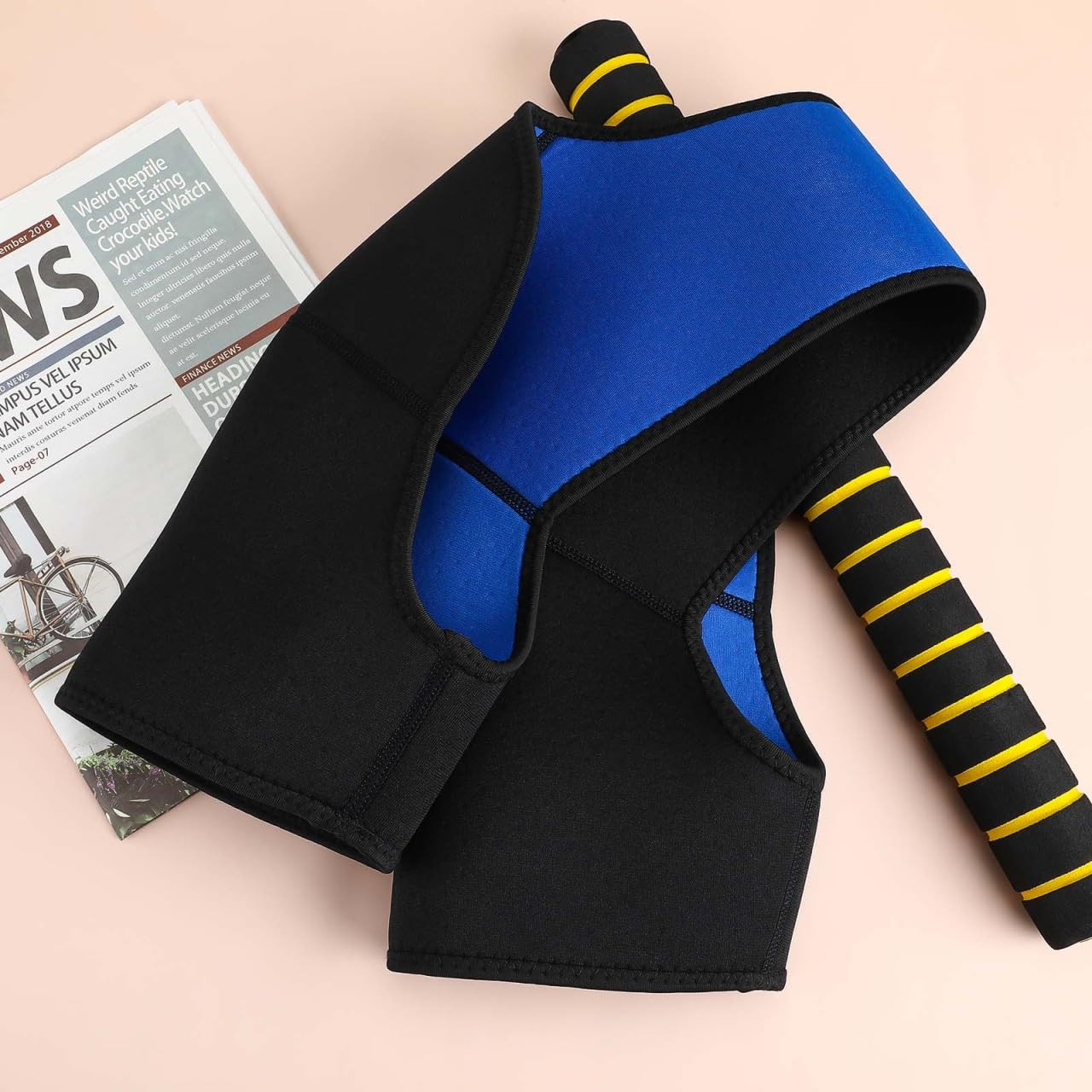 SBR Double Shoulder Brace – Double Shoulder Support Wrap Protector Shoulder Stra