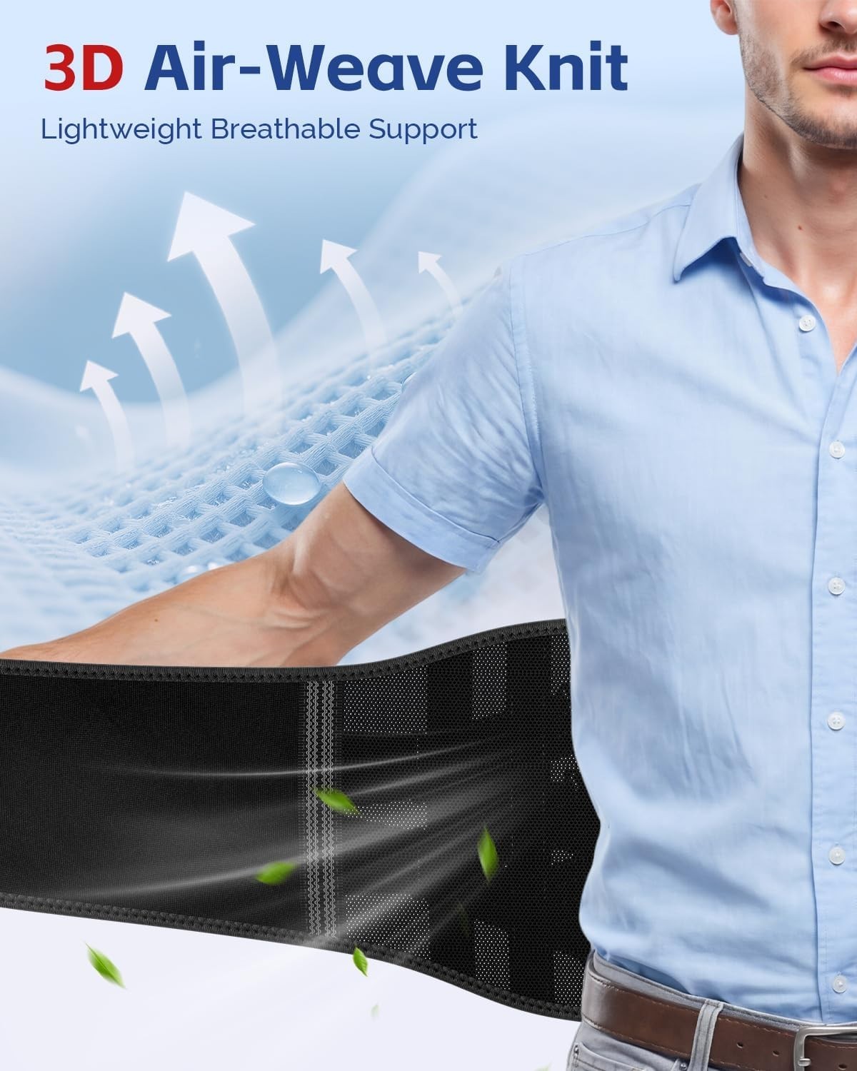 Versatile Lower Back Brace with Snug Fit – Perfect for Work or Active Lifestyle