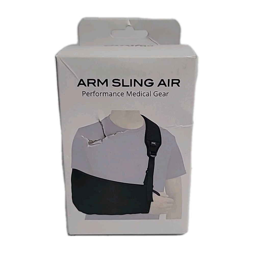 Think Ergo Arm Sling Air – Lightweight, Breathable, Ergonomically One Size Black