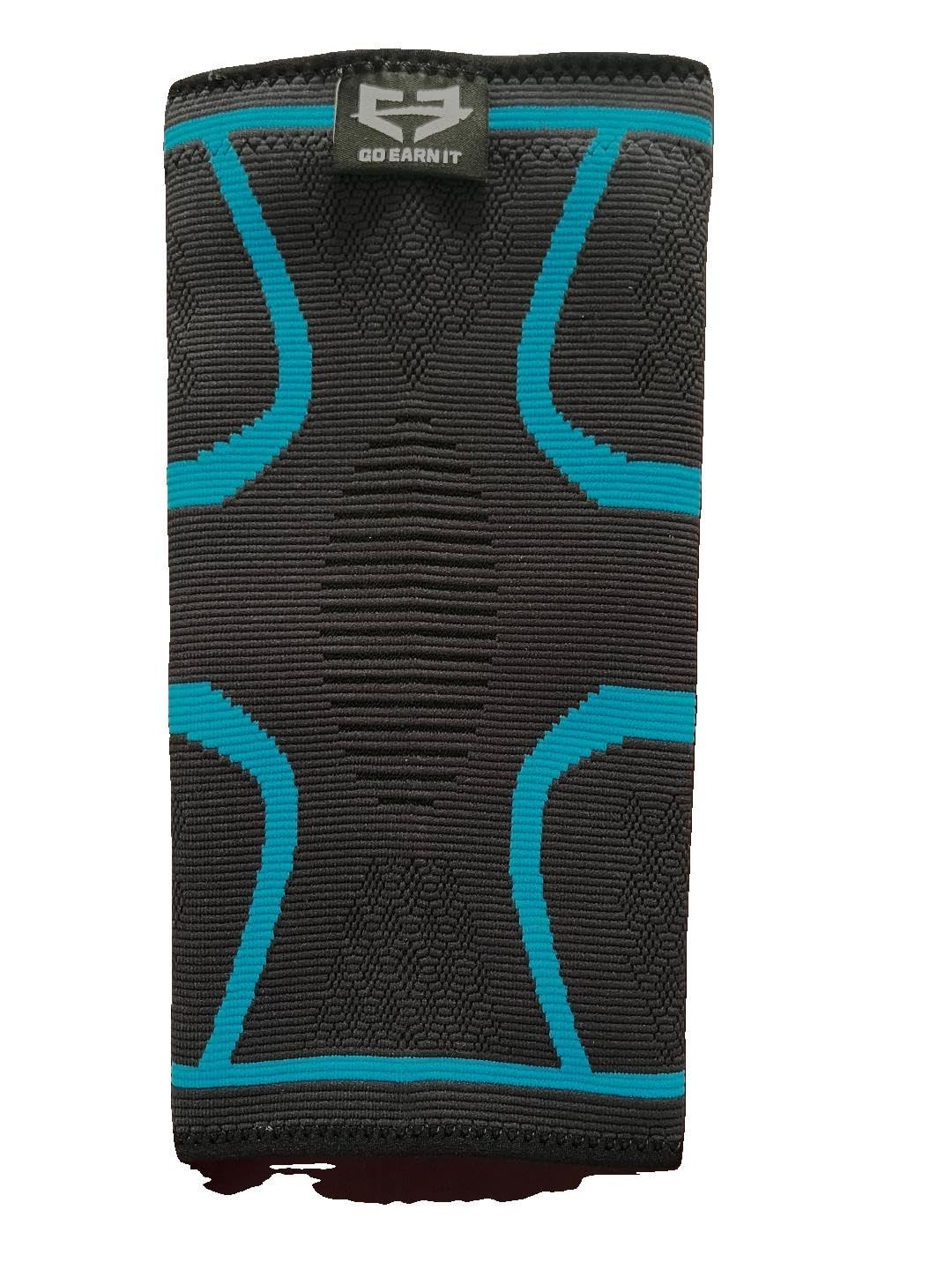 2 Pack Compression Knee Brace Support Sleeve Workout Sports Wrestling XLarge