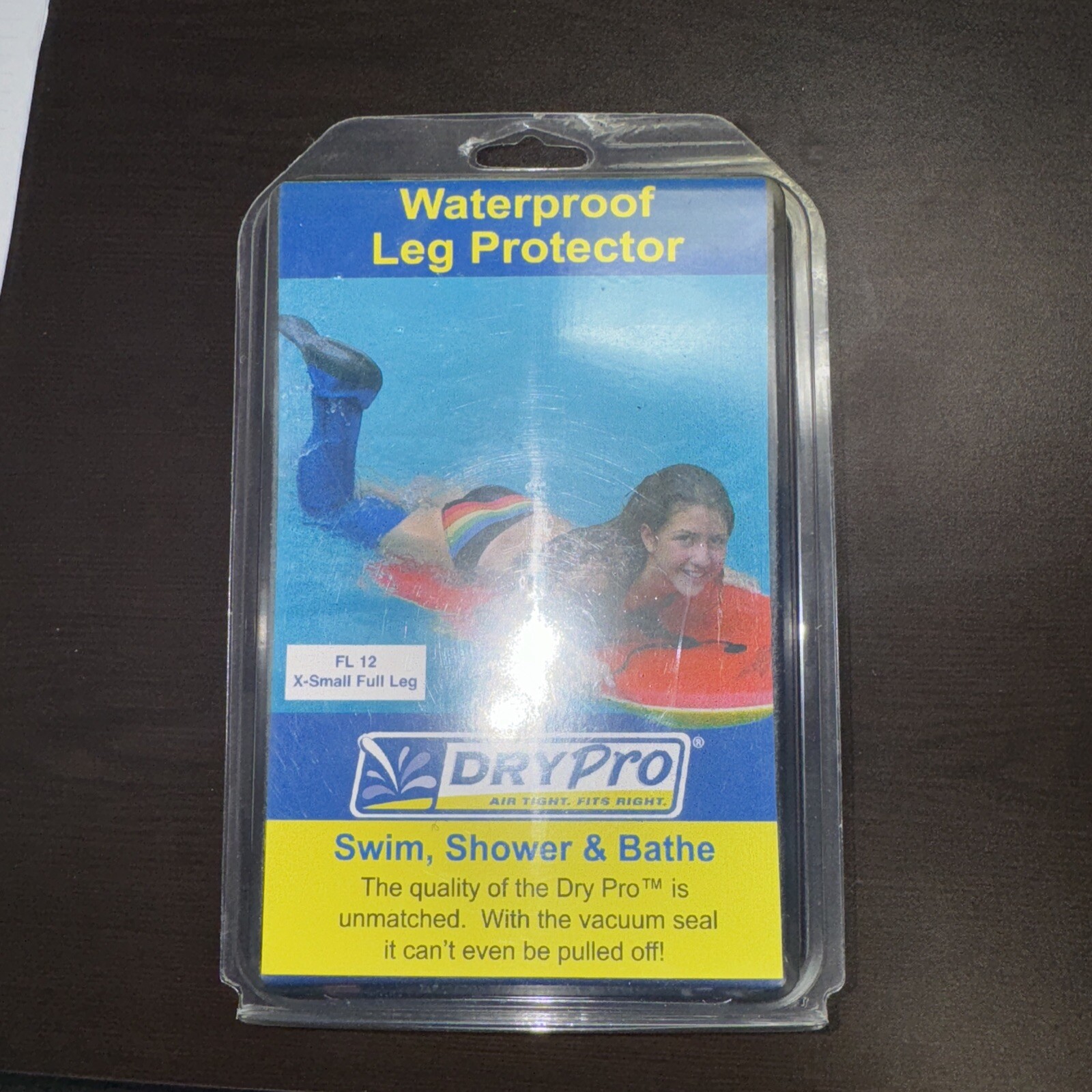 New Dry Pro Waterproof Leg Protector X Small Full Leg #FL 12 Swim Shower Bath