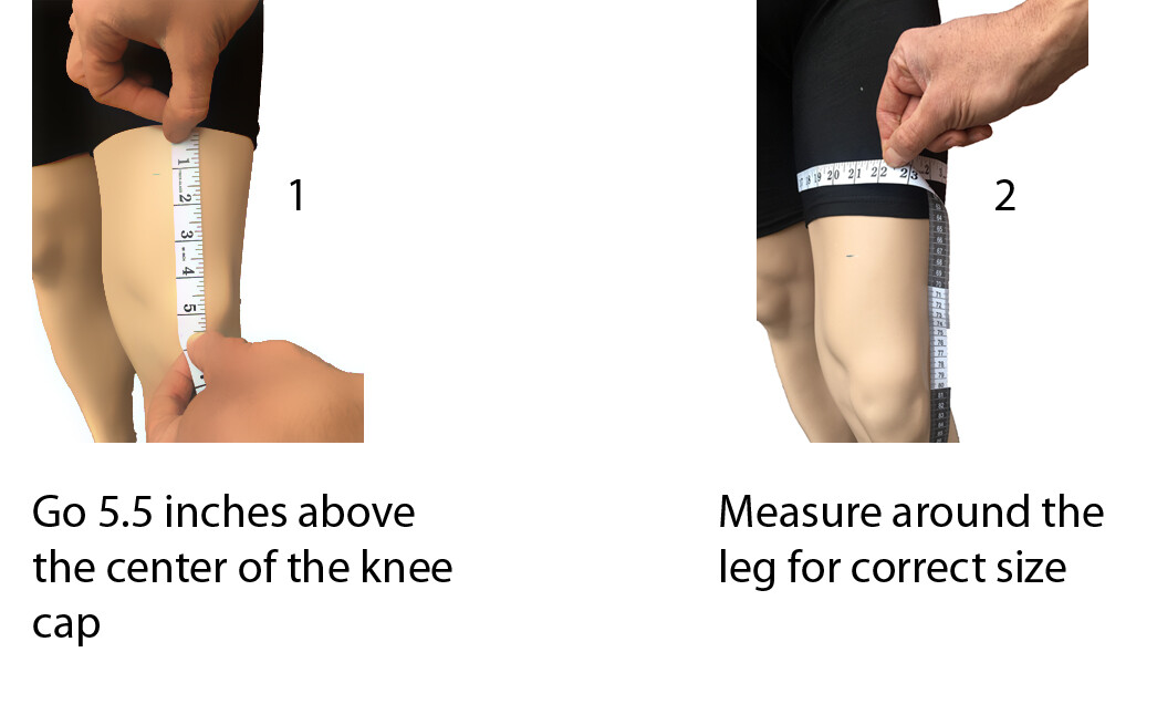 Alpha Medical Dual Spiral Stay Knee Brace with Visco Patella Support