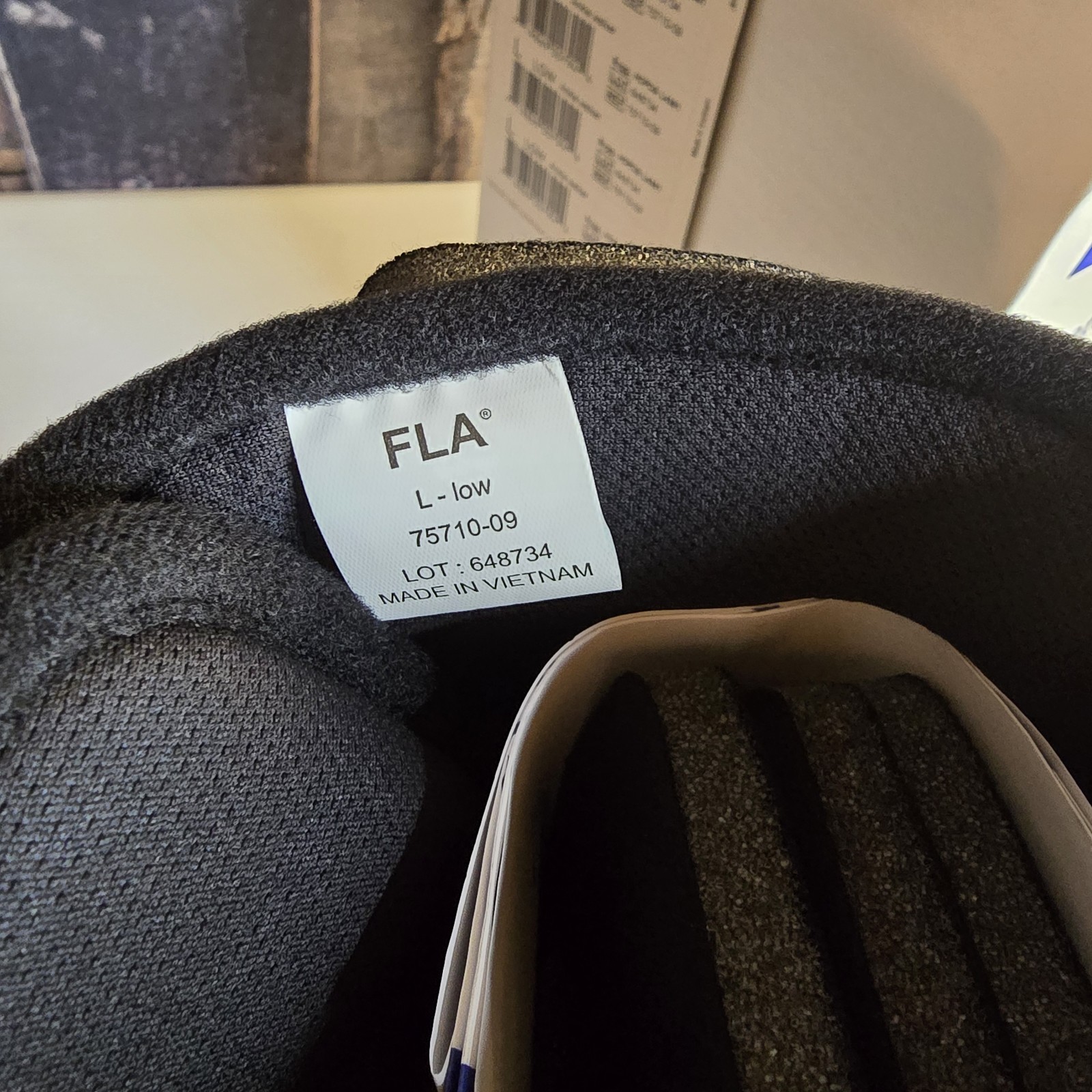 FLA Adjustable Air Ankle Walker Boot Low Large M 10.5-12.5 W 11.5-13.5 & Sock
