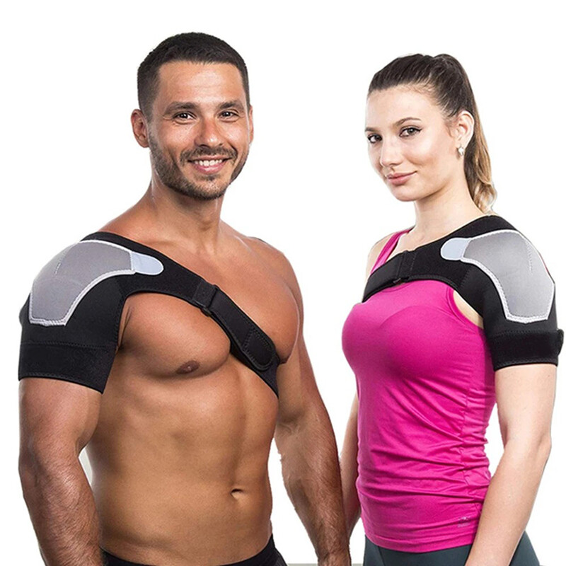 Shoulder Brace Support Torn Rotator Cuff Compression Sleeve AC Joint Pain Relief