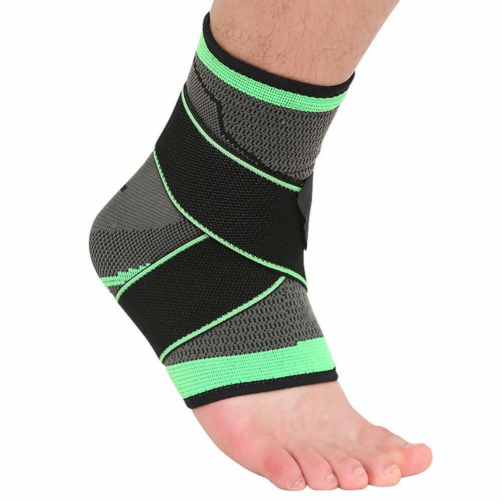 Ankle Support Compression Strap Foot Achilles Tendon Brace Sprain Sports Running