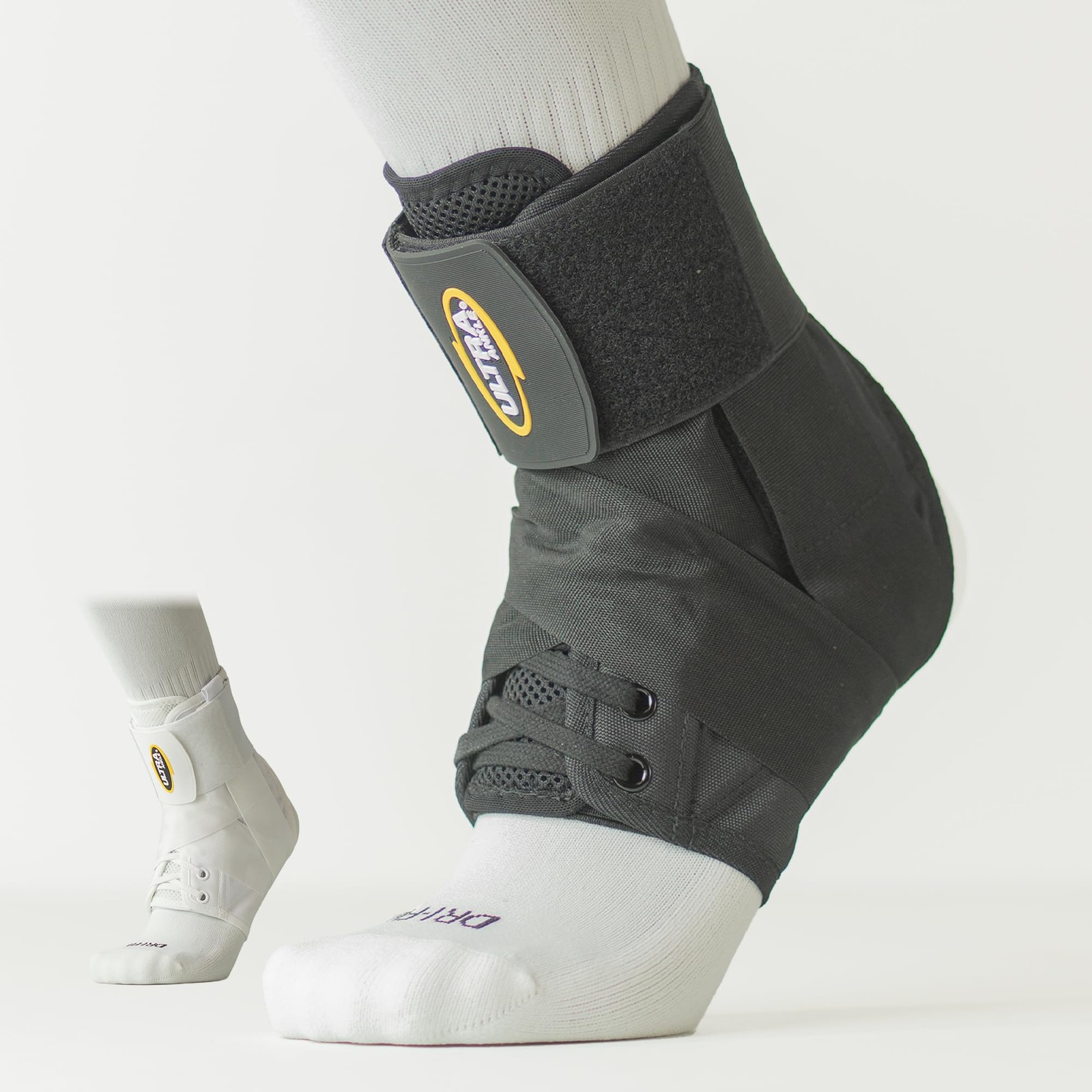 Ultra 360® Lace Up Ankle Brace with Figure-8 Straps – Ankle Stabilizer for Sp…
