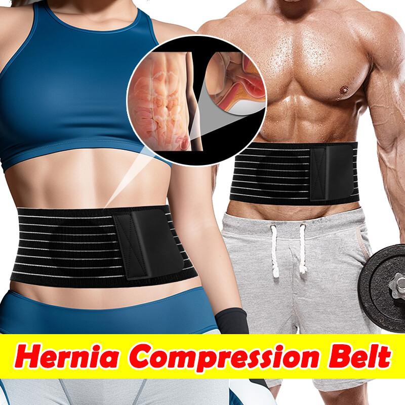 Umbilical Hernia Belt Abdominal Waist Support Binder Brace Wrap With Pad Unisex