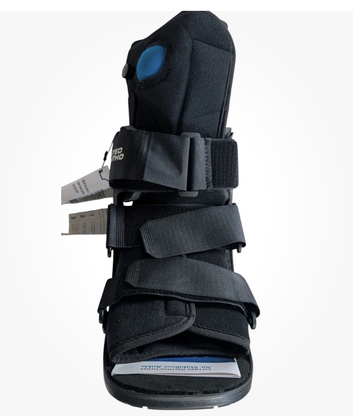 United Ortho USA14115 SHORT Air Cam Walker Fracture Boot, MEDIUM, Black B-9 NEW