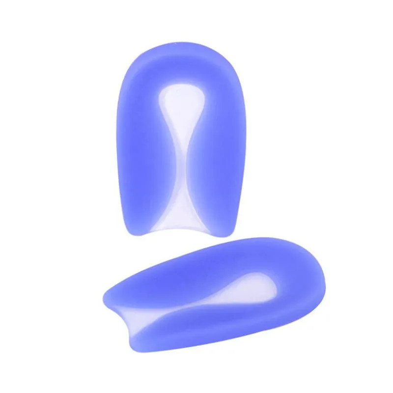 1Pair Foot Pain Relief Silicone Gel U-Shape Plantar Fasciitis Heel Protector Hee