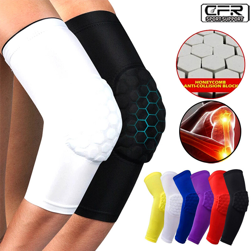 Honeycomb Pad Elbow Support Brace Compression Arm Sleeve Protection Men Women US