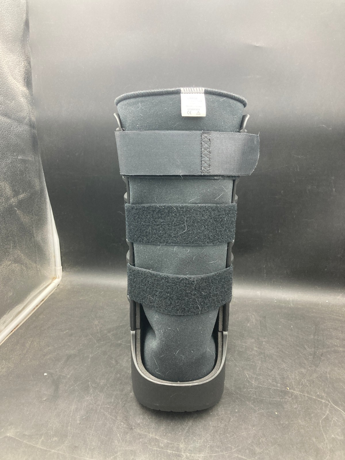 TLC Medical Open Toe Inflatable Walking Boot sz Large Unused