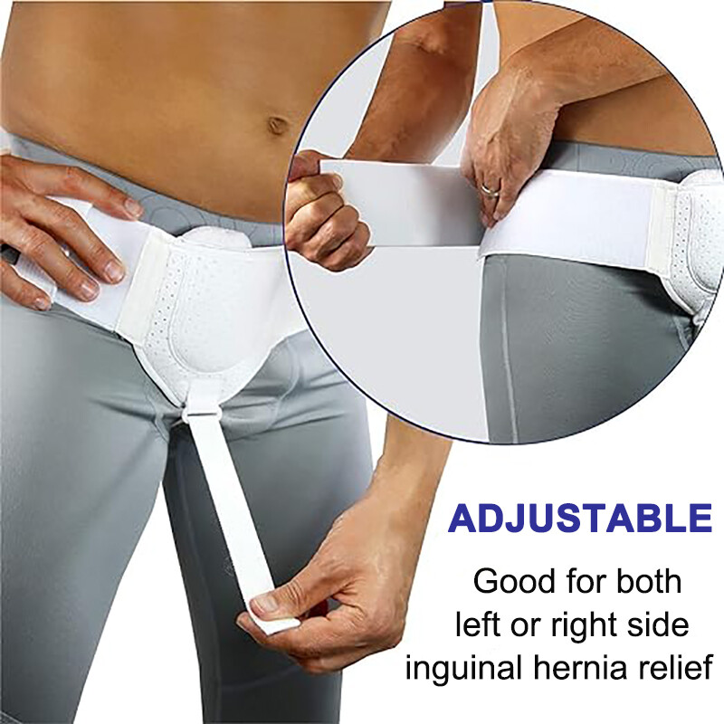 Unisex Inguinal Groin Hernia Support Belt Truss Brace Straps Band Pain Relief US