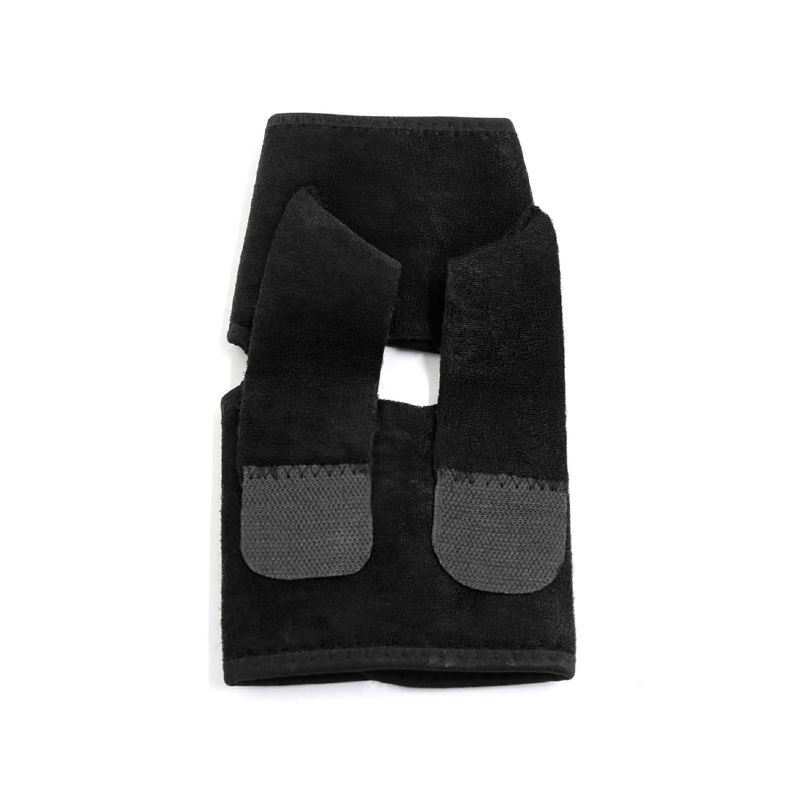 Unique ankle foot support hook closure ring protection winding
