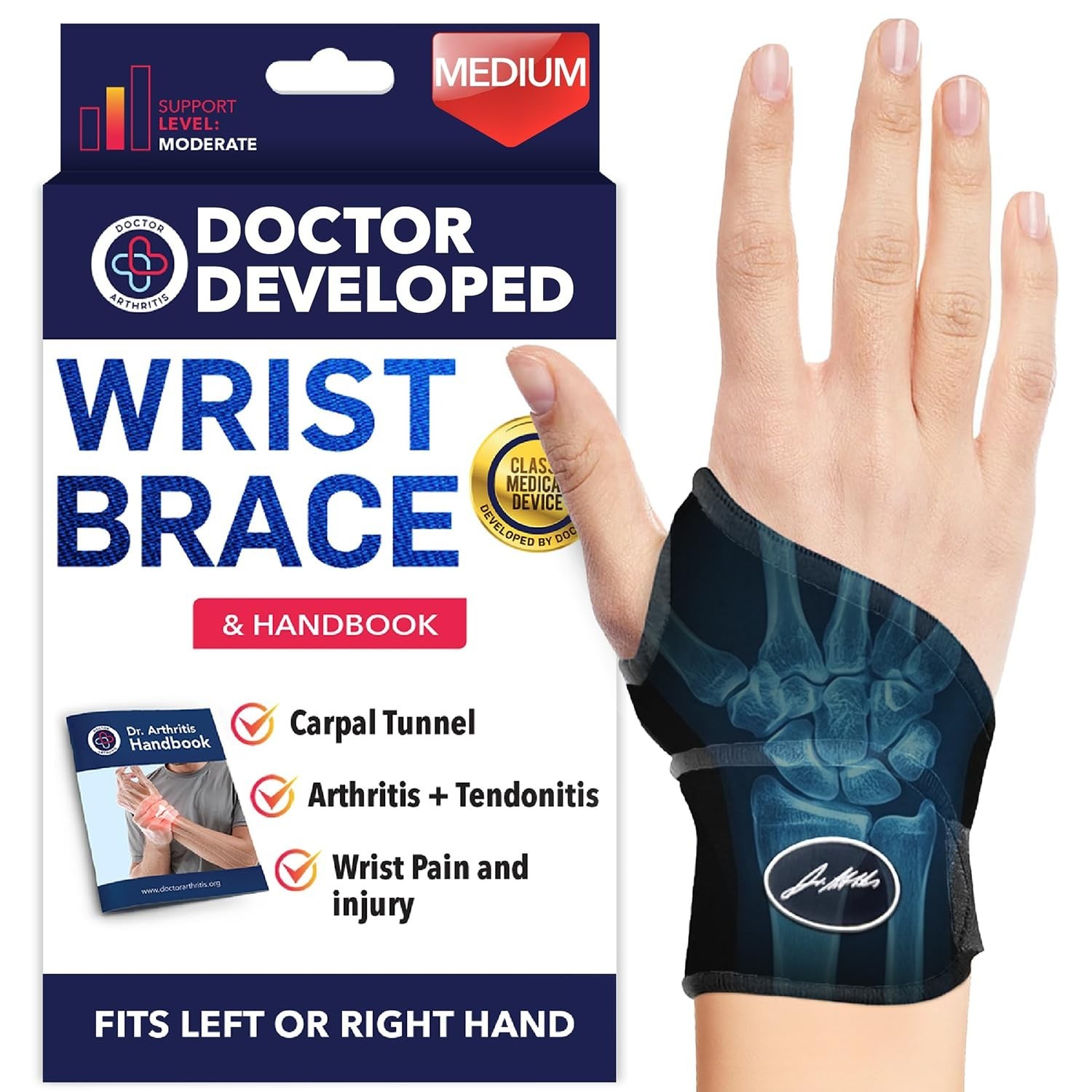 Optimal Wrist Support Brace – Ideal for Arthritis, Weightlifting & Everyday Use