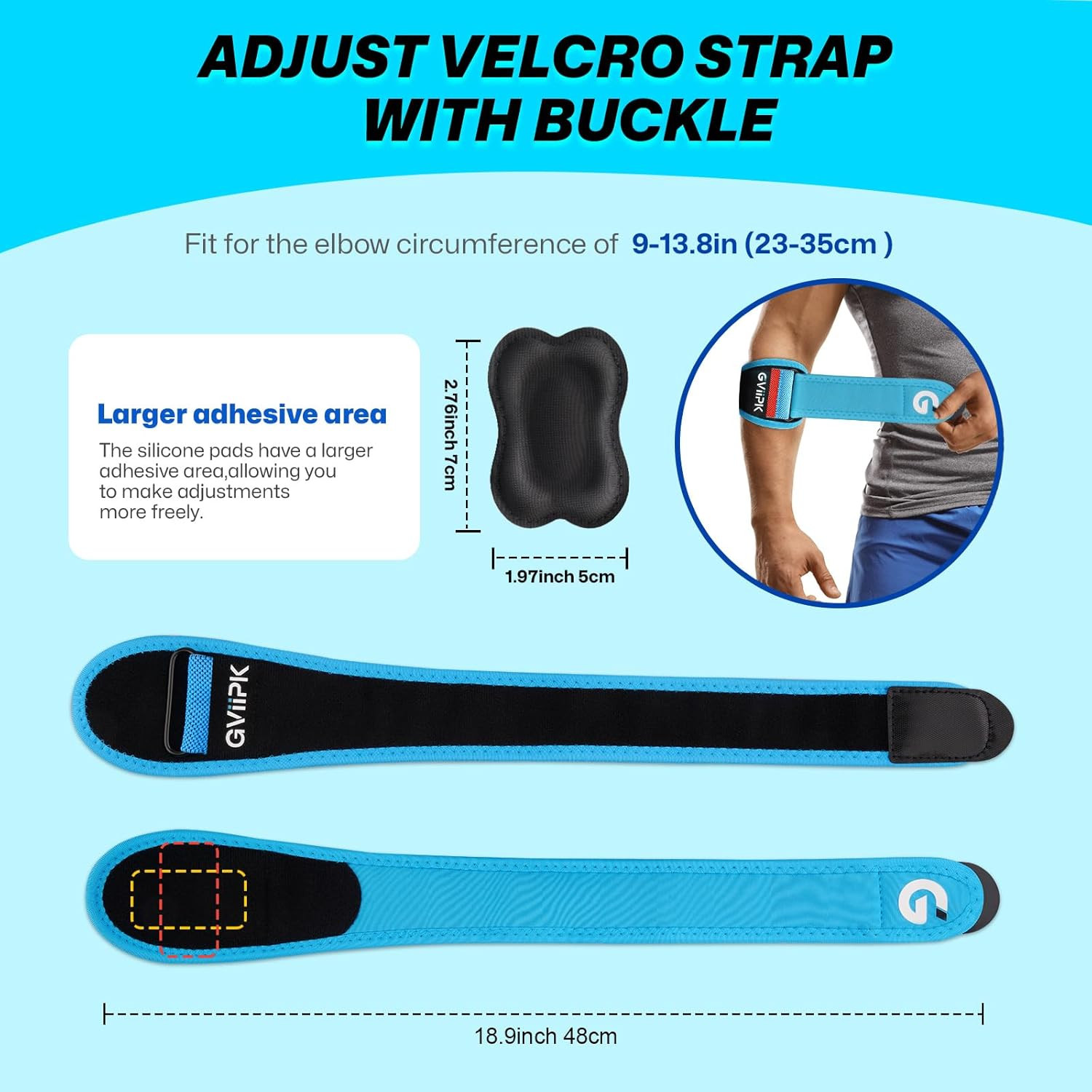 2026 Elbow Brace for Tendonitis and Tennis Elbow for Women Men, Breathable Te…