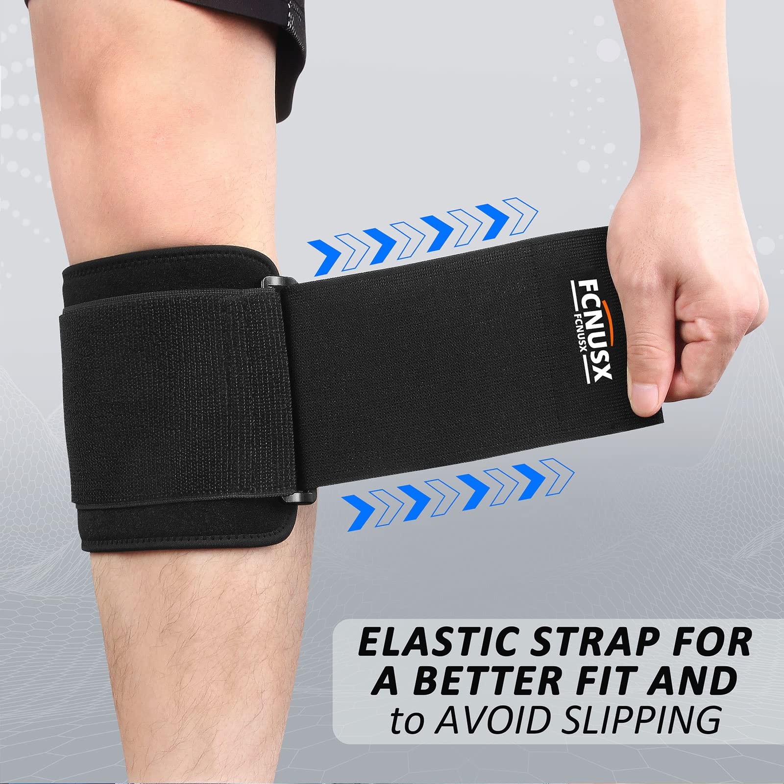 FCNUSX Sciatica Pain Relief Devices Brace, Sciatic Ease Nerve One Size, Black