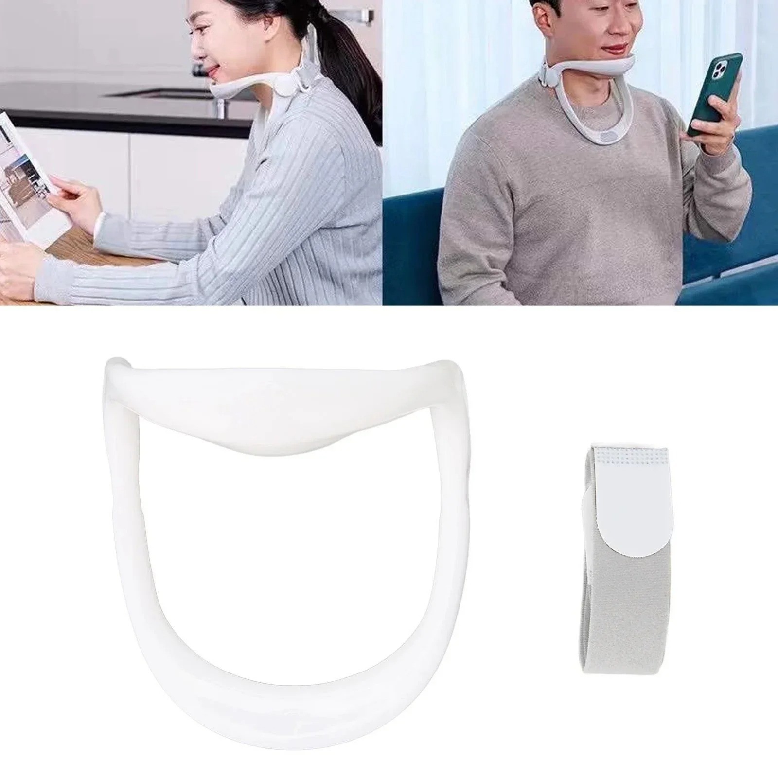 Adjustable Cervical Neck Brace Posture Corrector Traction Device Support