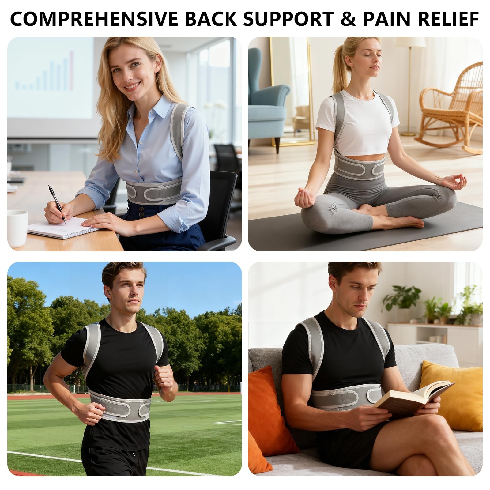 Posture Corrector, Back Posture Corrector for Men and , Adjustable Shoulder B…