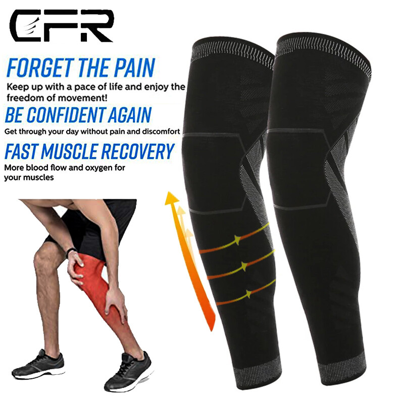 CFR Leg Support Brace Thigh High Compression Sleeve Socks Pain Relief Men Women