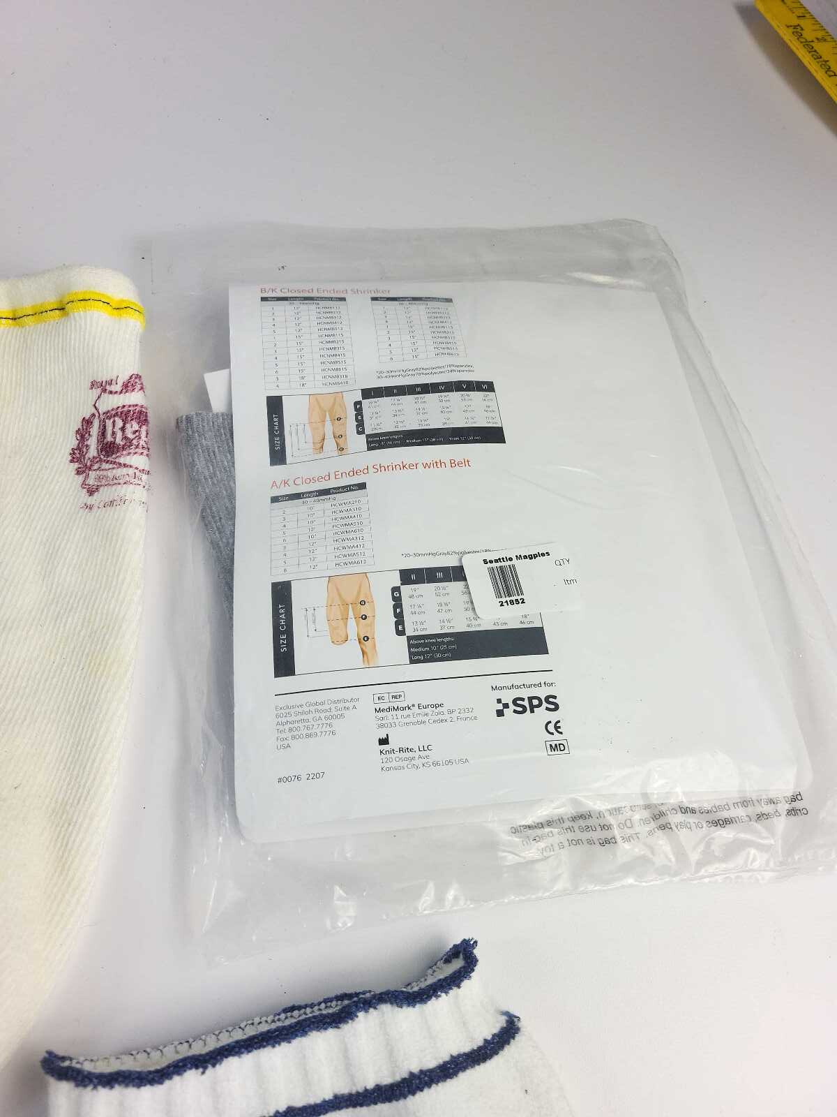 Large Lot Prosthetic Socks Liners Below The Knee Regal Hanger Clinic L
