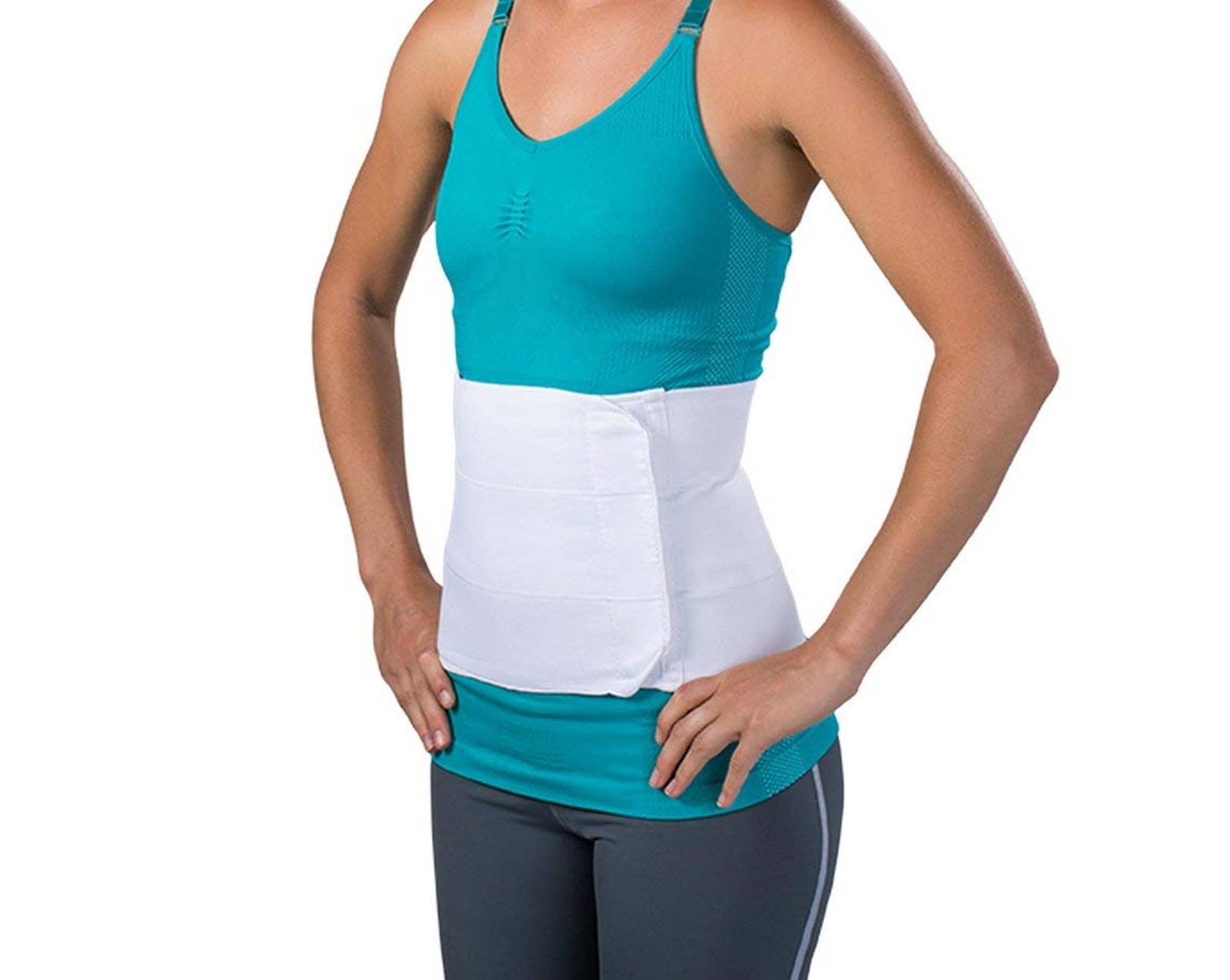 ProCare Premium 9″, 3-Panel Elastic Abdominal Binder, XXX-Large (Waist: 82″ -…