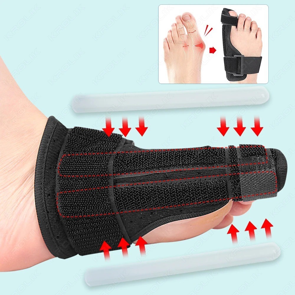 Big Toe Straightener Bunion Corrector Adjustable Toe Separator