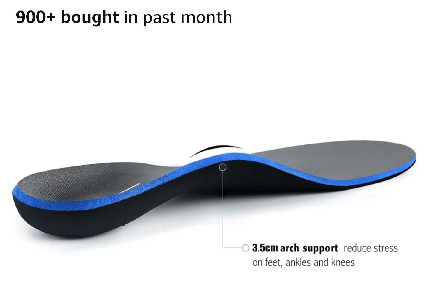 Plantar Fasciitis Feet Insoles Arch Supports Orthotics Inserts Relieve FlatF B23