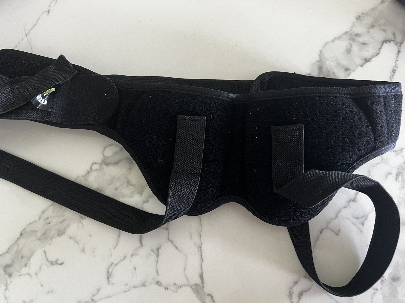 Blitzu Double Inguinal Groin Hernia Support Belt Truss Brace for Men Brand New