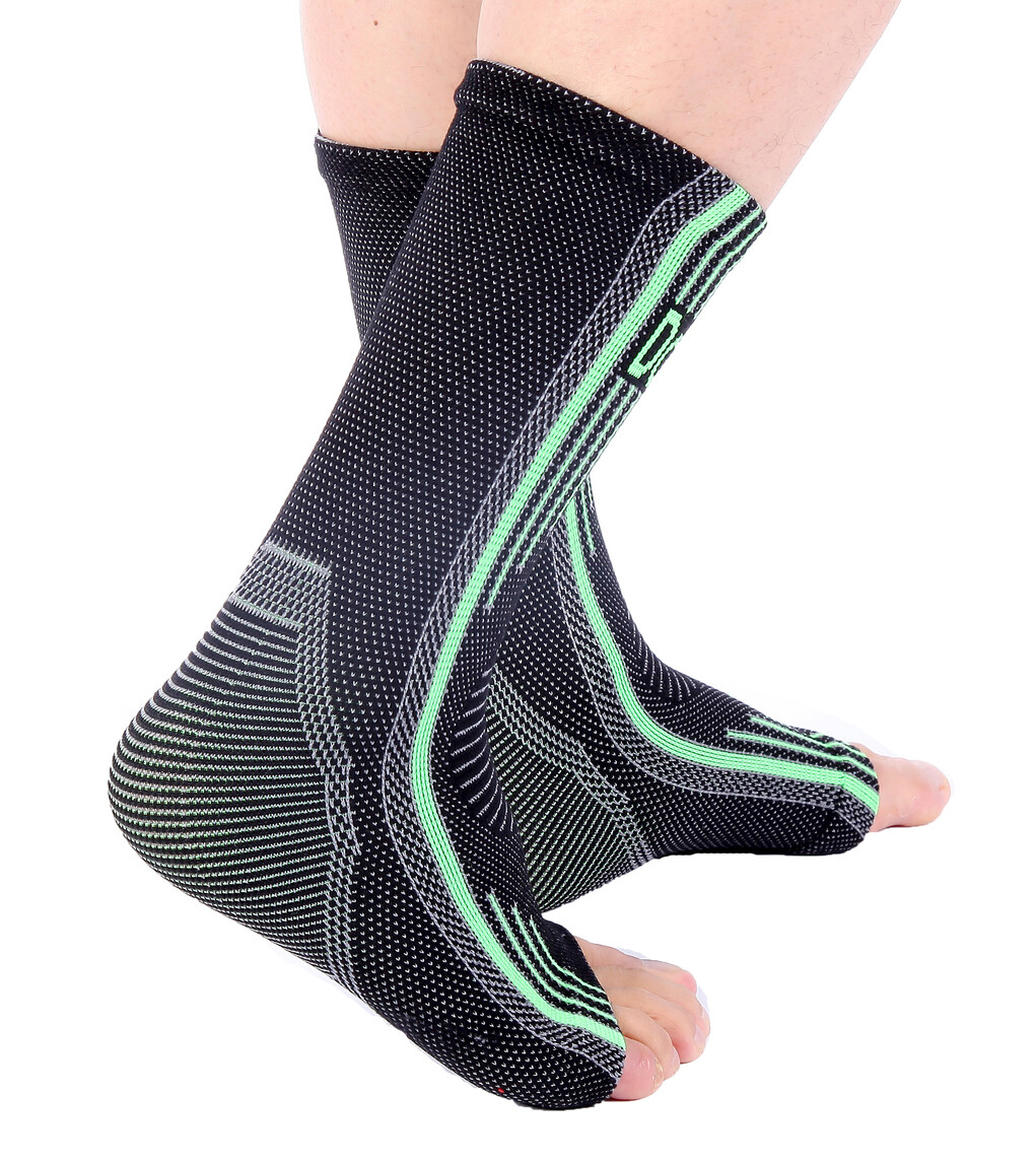 Doc Miller Ankle Compression Brace Sleeve Plantar Fasciitis Sport Shin Splint