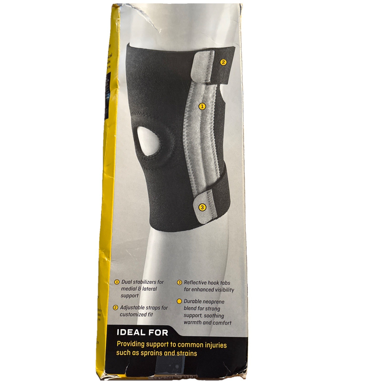 3M Futuro Knee Performance Stabilizer Brace Adjustable Moderate Support 13-17.5”