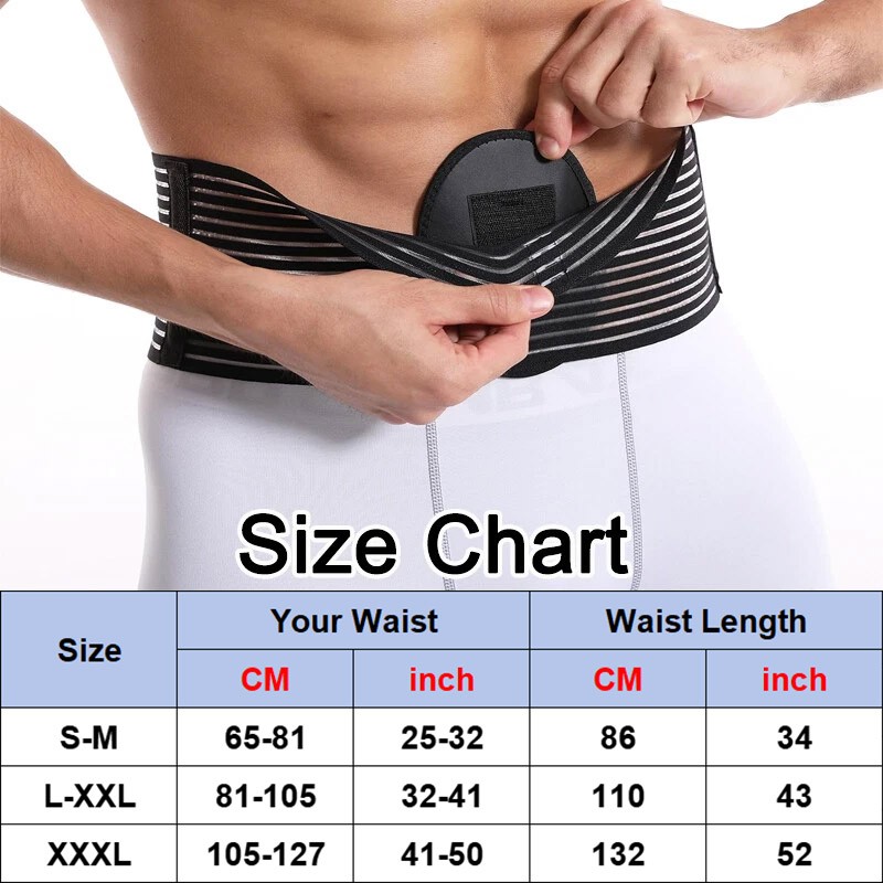 Umbilical Hernia Belt for Men and Women Abdominal Support Binder with Compress