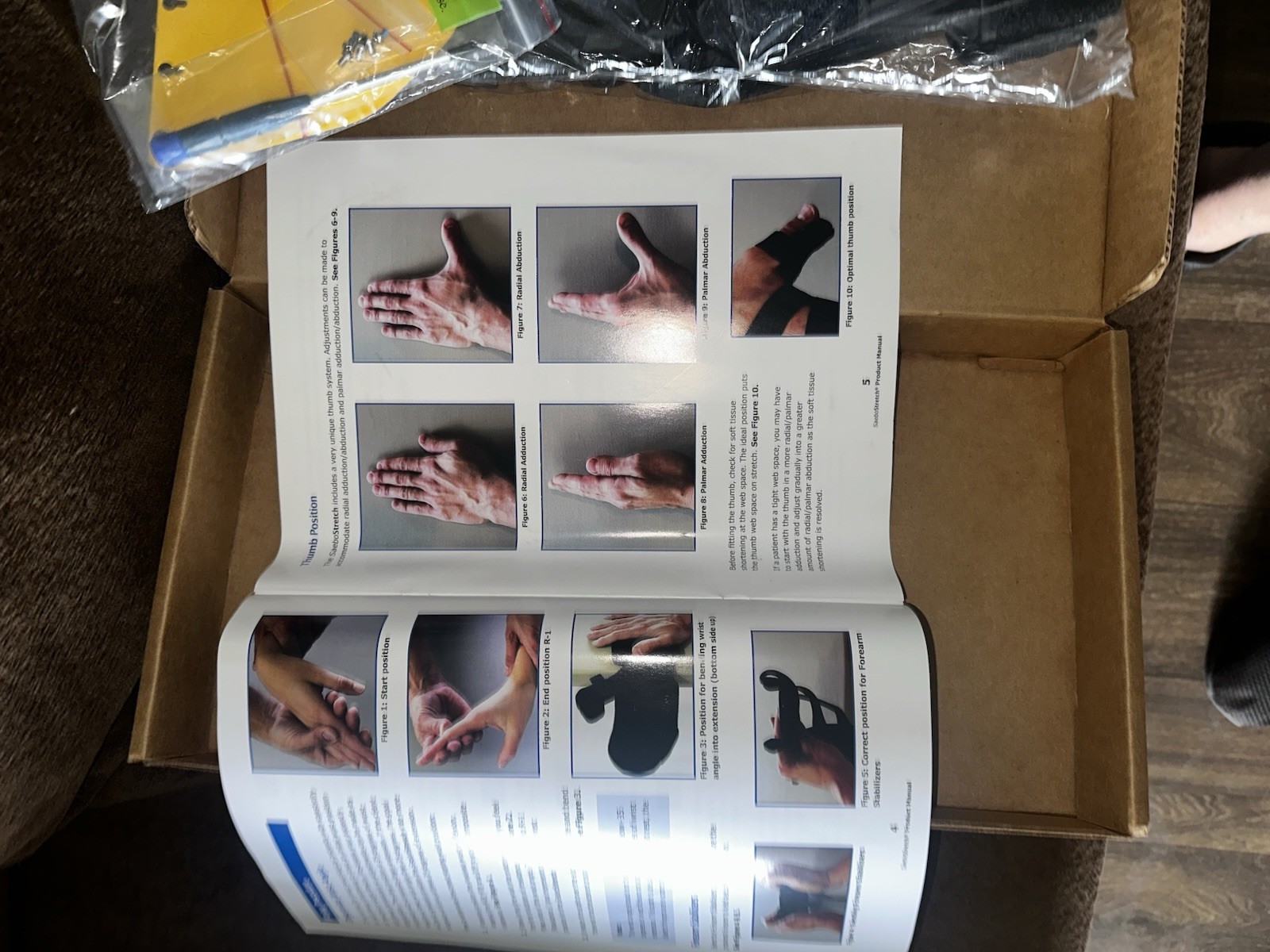 SAEBOSTRETCH DYNAMIC RESTING HAND SPLINT Férula dinámica para mano SaeboStretc
