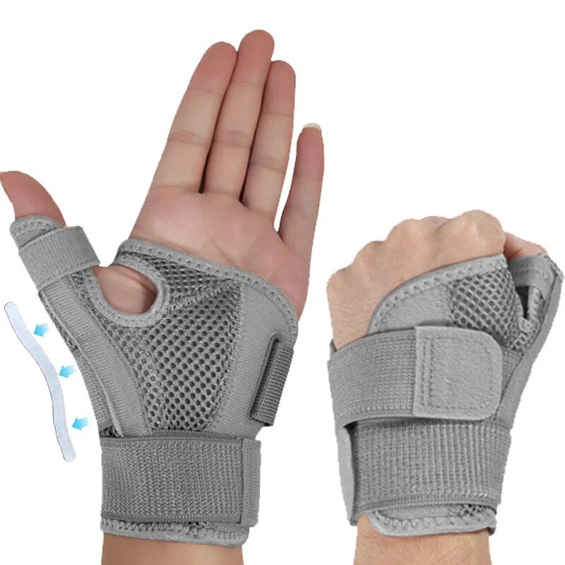Thumb Wrist Support Brace Splint Carpal Tunnel for Sprain Arthritis Pain Relief