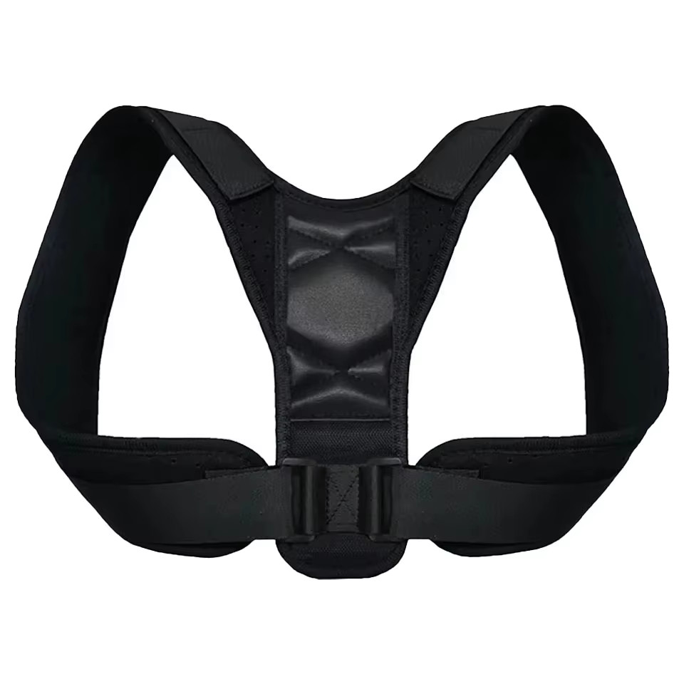 Adjustable Back Brace Posture Corrector – Spine & Shoulder Support for Neck Pain
