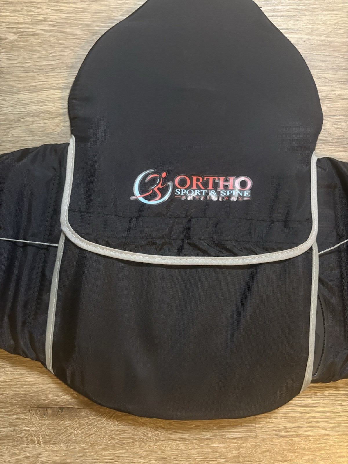 Ortho Sport & Spine Physicians Adjustable Back Brace, Black