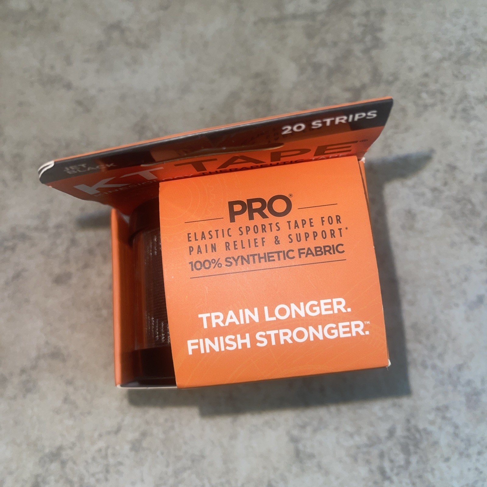 KT TAPE PRO SYNTHETIC KINESOLOGY THERAPEUTIC SPORTS TAPE 20 PRECUT STRIPS 2 PACK