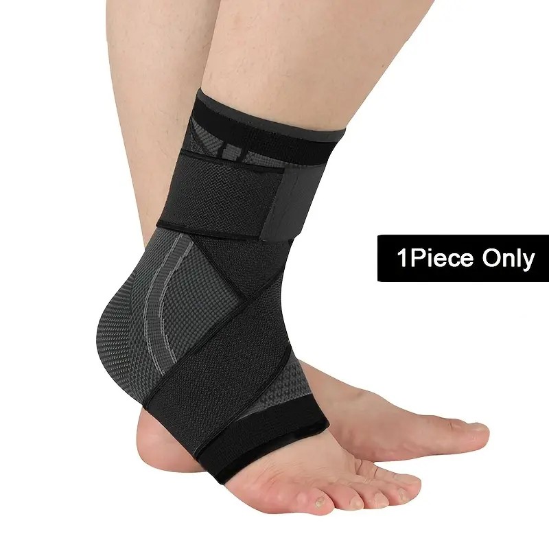 Ankle Brace Sprained Support Adjustable Foot Ankle Brace for Sports Injuries Gym