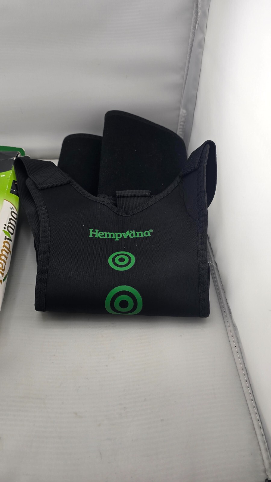 Hempvana Arrow Posture-Fully Adjustable Posture Support Adult (S/M) damaged box