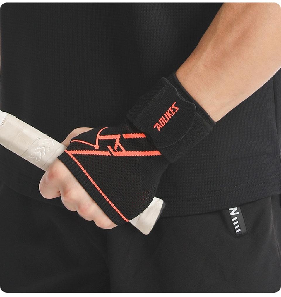 Aolikes 1pc Wrist Guard Support Arthritis Gloves Sprain Band Elastic Bandage Wri