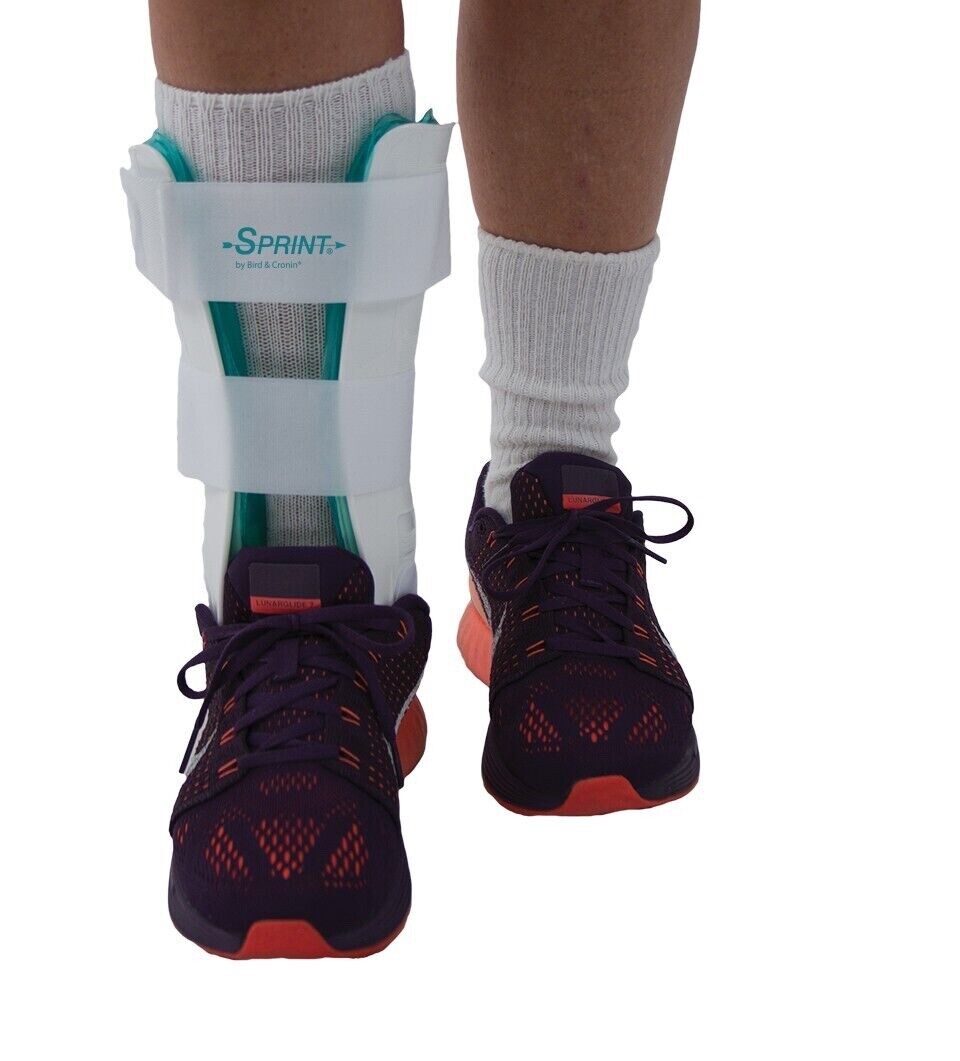 Bird & Cronin Sprint Ankle Stabilizer Green Regular Size Left or Right 0814 0653