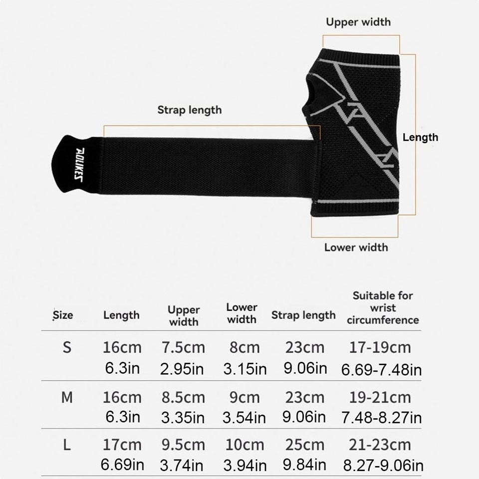 Aolikes 1pc Wrist Guard Support Arthritis Gloves Sprain Band Elastic Bandage Wri